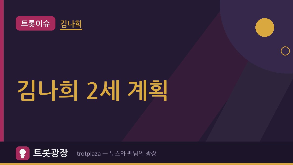 “건강하게 딱 둘” 김나희, 사업가 남편은 이상형…결혼 후에도 무대 계속 선다